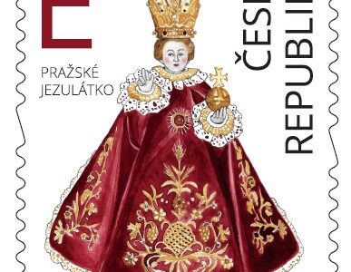 Pražské Jezulátko zdobí novou poštovní známku